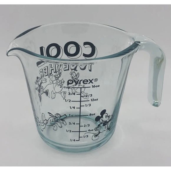 NWT Pyrex DISNEY Mickey & Friends 2-cup Glass Measuring Cup - Picture 4 of 11